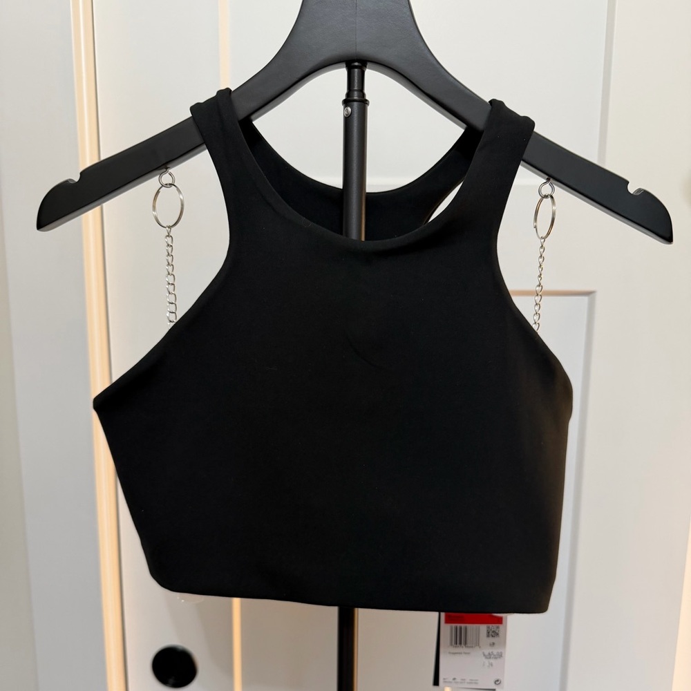 Nike Black Training Sports L Bra with Dri-Fit new with tags. Moisture Wicking.